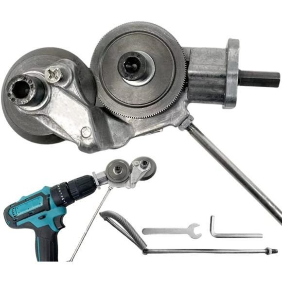 1Pcs Metal Nibbler Drill Attachment, Electric Drill Shears for Metal Cutting - Picture 1 of 6